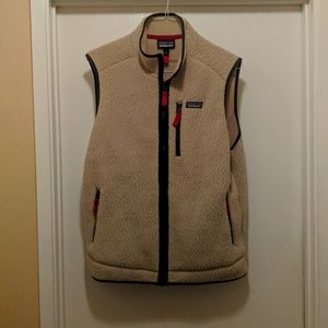 Patagonia Cream and Black Vest